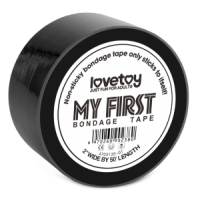 LOVETOY MY FIRST BONDAGE TAPE BLACK